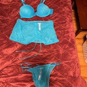 3 piece lingerie outfit from Savage Fenty